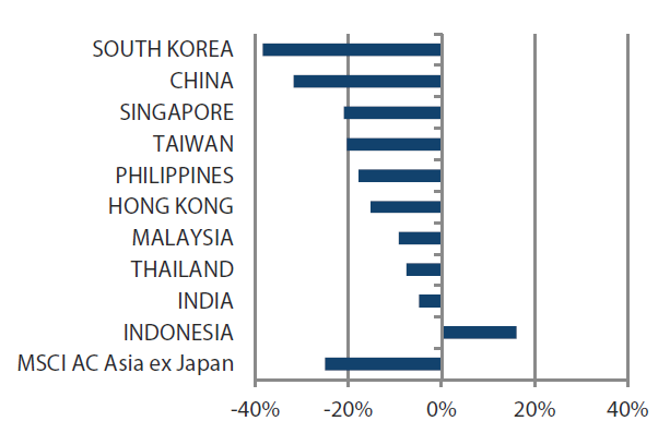 MSCI AC Asia ex Japan Index year